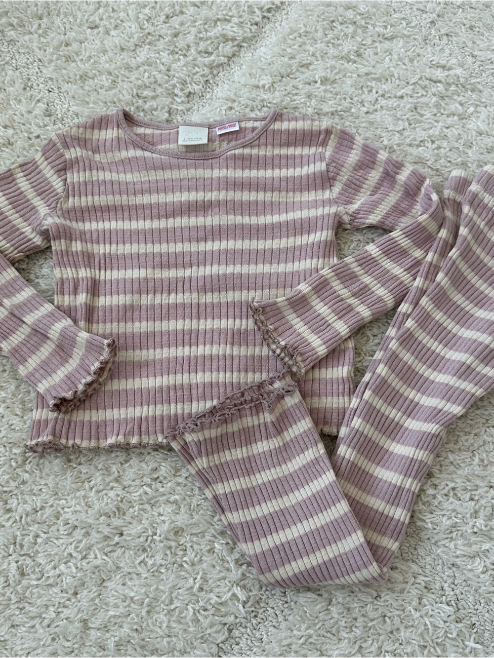Zara Striped Knit Set